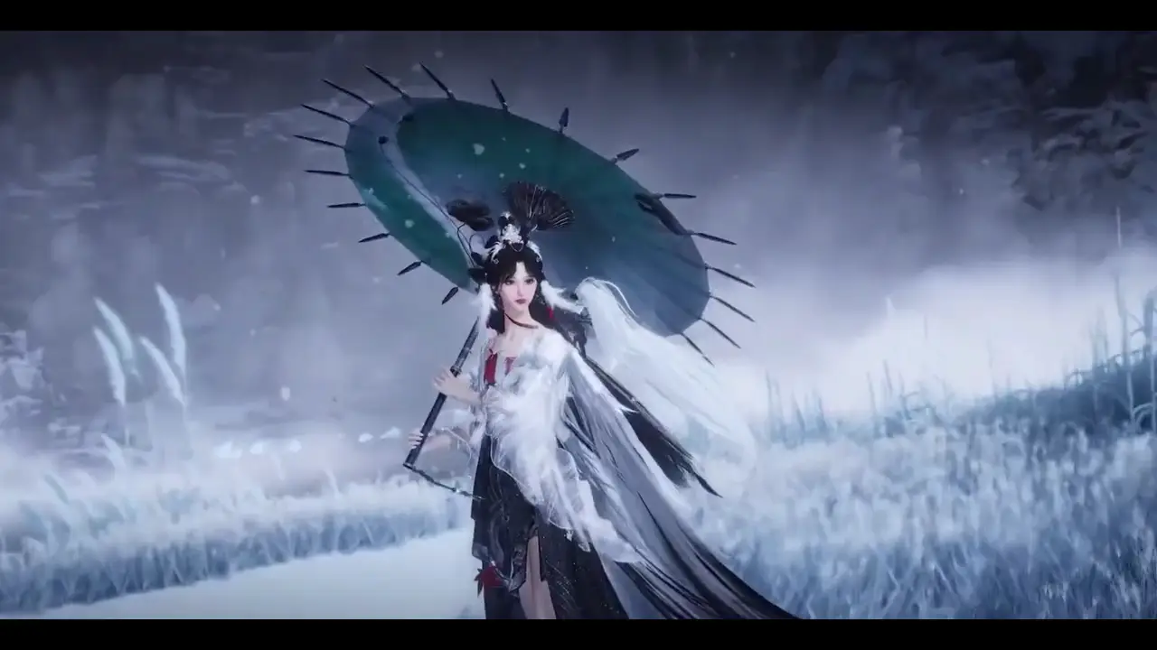 Echo Bead (sh-mase-umb-inkVernalUmbrella)