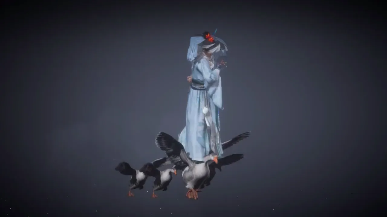 포악한 거위 (sh-mt-whiteBrowedGoose)