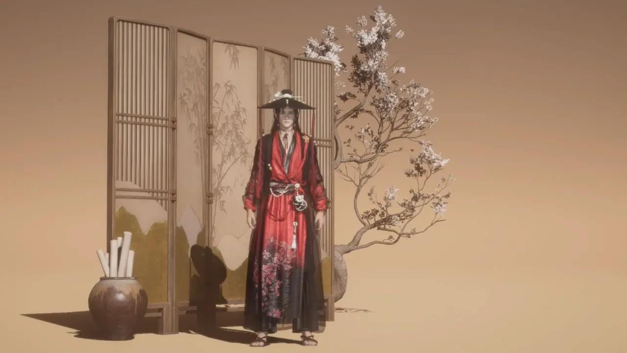 黒紗紅 (dw-crimsonCurtain)