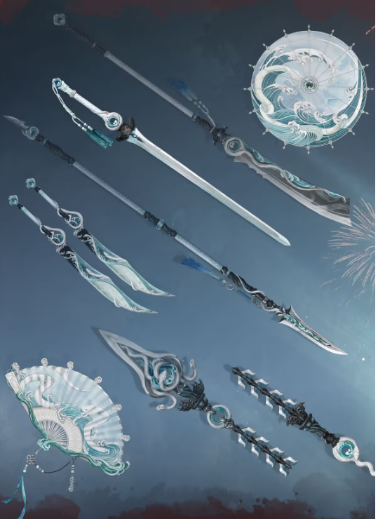 물고기가 노니는 파도 (sh-wpn-wavesWithFish)