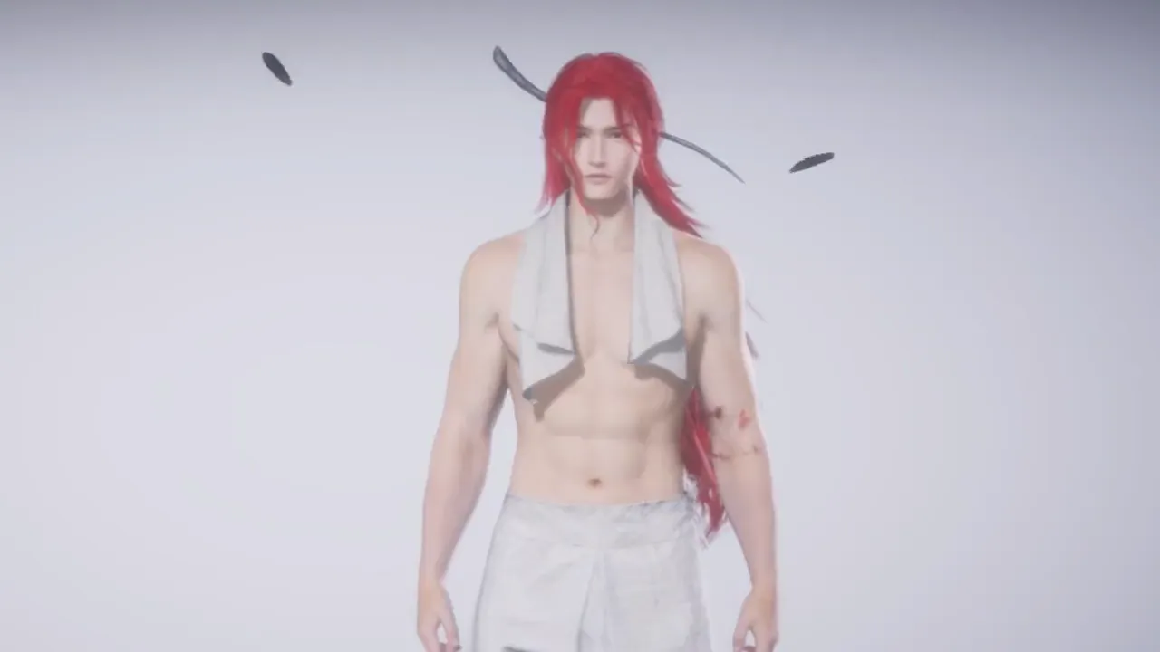 붉은 노을 (dw-hair-crimsonGlow)