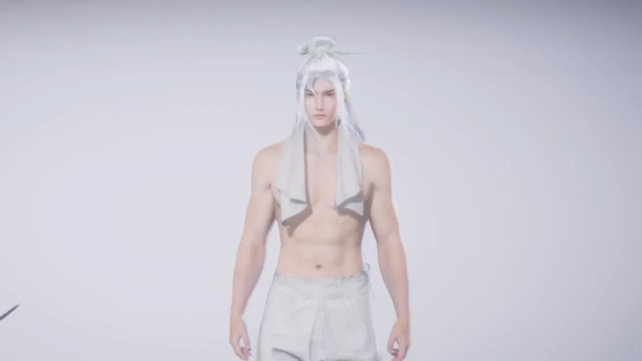 雪月 (dw-hair-rimeWhiteMoon)