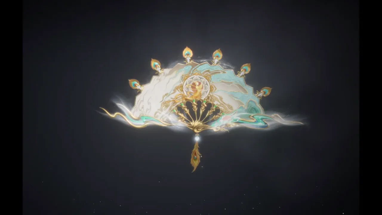 Silent Voice: Aerial Grace (dw-wpn-fan-hiddenMelodyRainbowRobesHeavenlyWind)